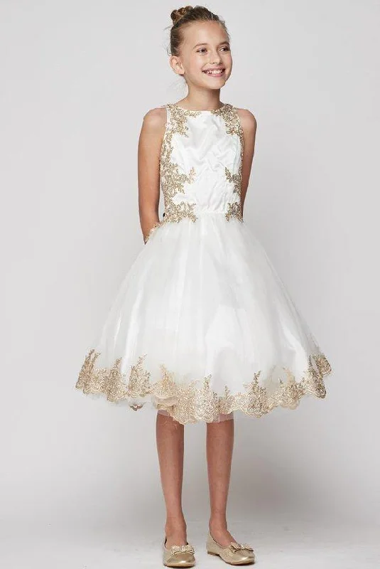 Beaded Sequin Short Flower Girl Dress Sequin Mini Dress