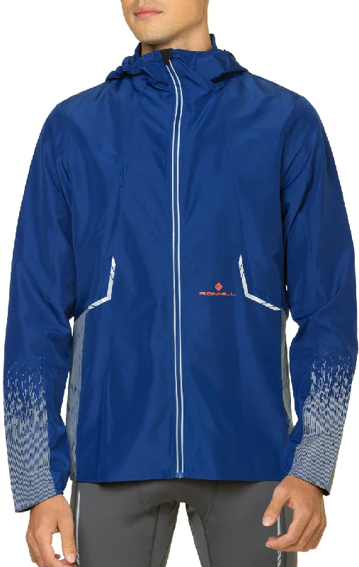 Ronhill Tech Reflect Mens Running Jacket - Blue Women's Patagonia jackets