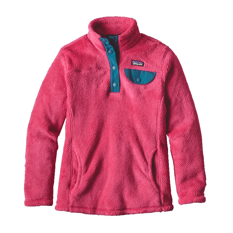 Girls' Re-Tool Snap-T® Pullover Soft Wool Pullover