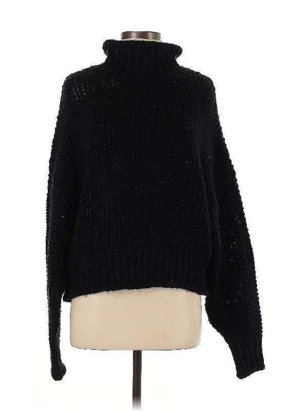 Turtleneck Sweater Hoodie Sweatshirt for Fall