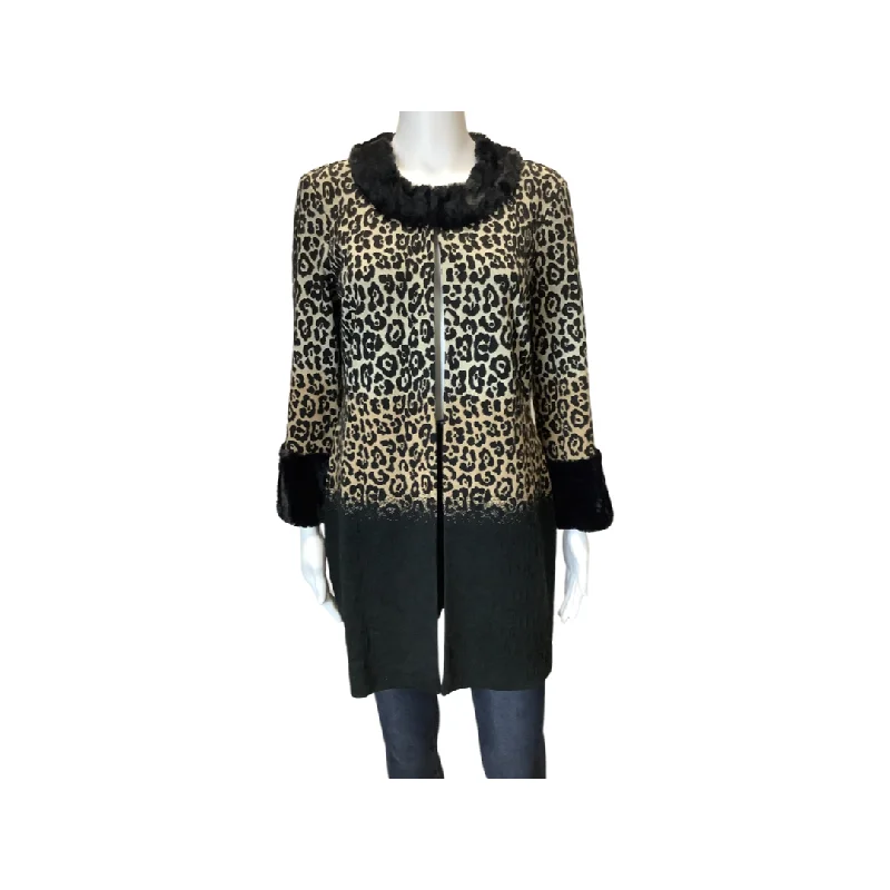 Joseph Ribkoff Joules Leopard Jacket Size 8