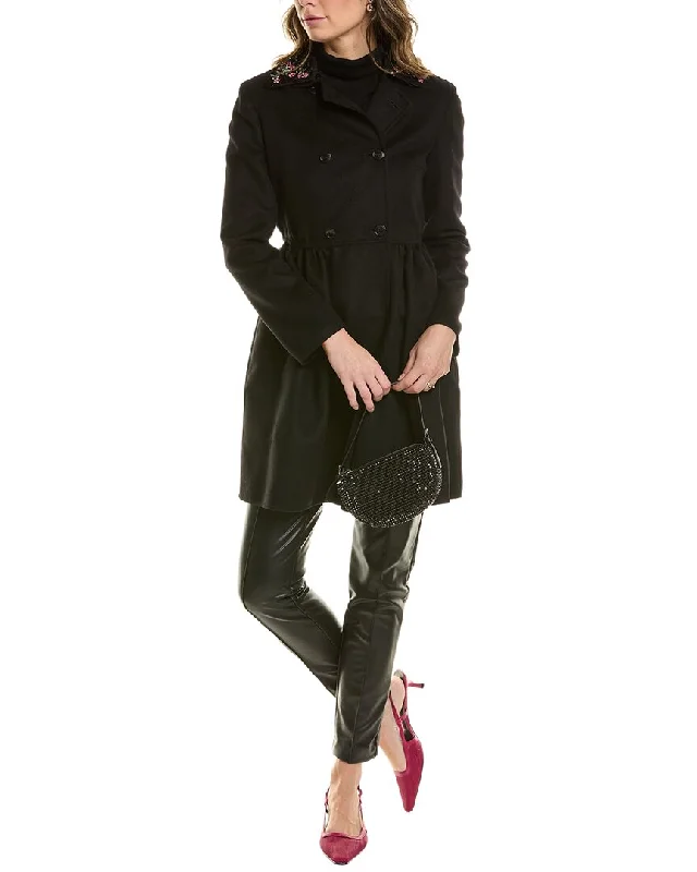 Valentino Wool Coat Buttoned Women’s Blazer