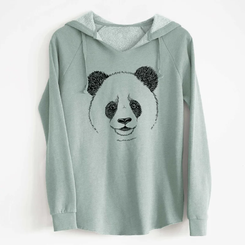 Giant Panda - Cali Wave Hooded Sweatshirt High-neck Sweatshirt Hoodie