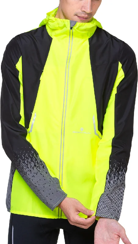 Ronhill Tech Reflect Mens Running Jacket - Yellow Women's cool weather jackets