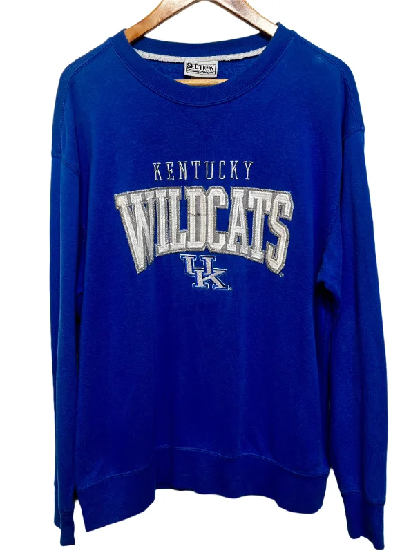 Kentucky Wildcats Sweatshirt (Size L) Sporty Sweatshirts for Women