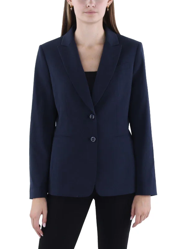 Womens Suit Separate Office Two-Button Blazer Printed Women’s Blazer