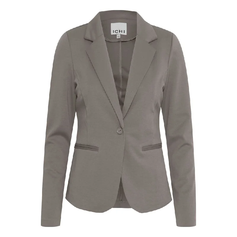 ICHI  Polyester Suits & Women's Blazer Stylish Blazer Jacket