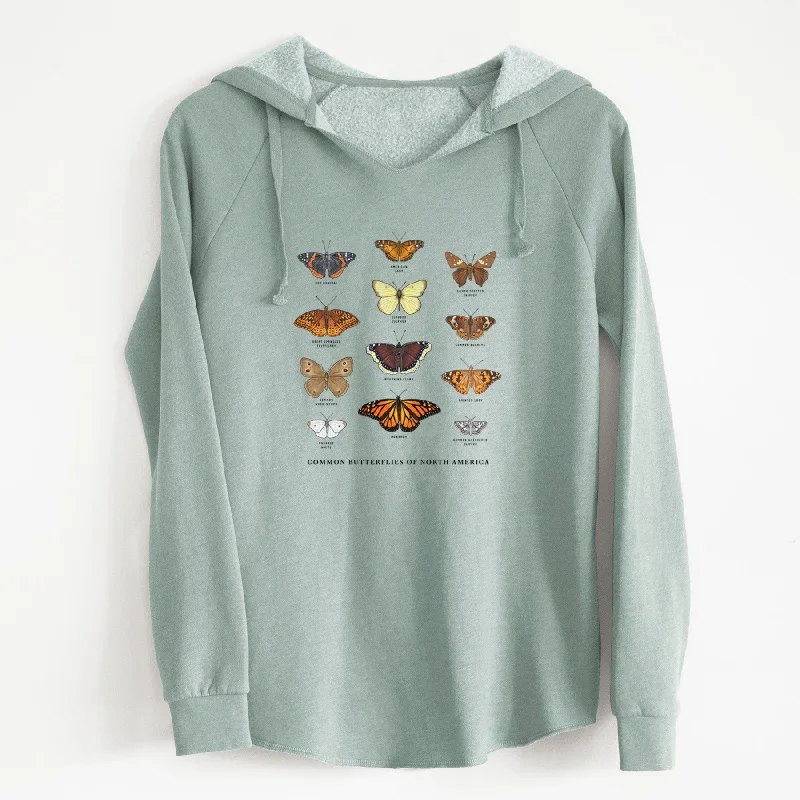 Common Butterflies of North America - Cali Wave Hooded Sweatshirt Fashion Hoodie Sweatshirt