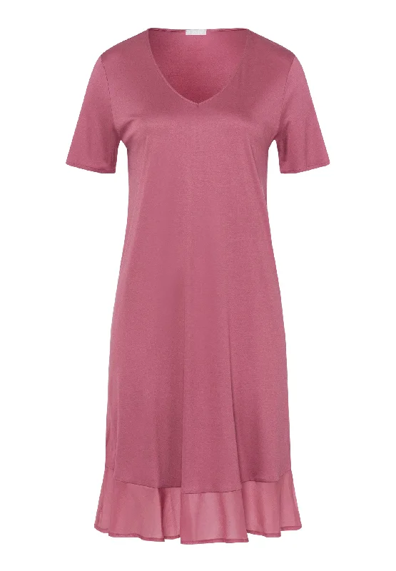 Faye Short Sleeve Nightgown | Rosewood 78992-2425 Travel pajama sets