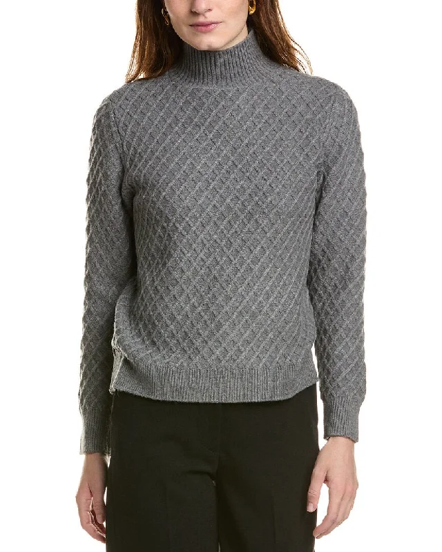 Anne Klein Mock Neck Sweater Oversized sweaters