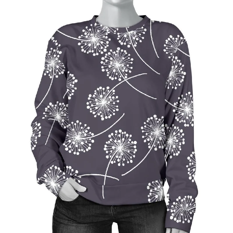 Dandelion Print Pattern Women's Sweatshirt Patagonia sweaters