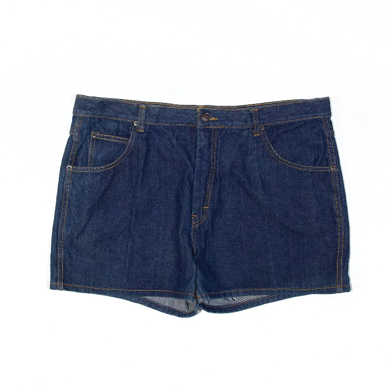 SHERIFF Blue 90s Regular Denim Shorts Womens XL W38 Water-resistant sweaters