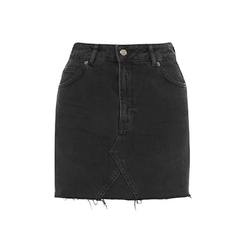 Women's asymmetrical Skirt,Black Flowy unclassified skirts