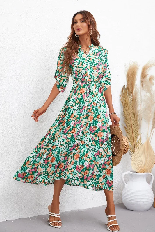 Lost Soul Floral Maxi Dress Leather maxi dresses