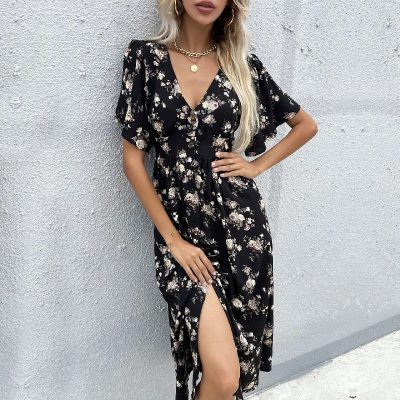 Lowena Floral Kimono Maxi Dress Best maxi dresses for date night