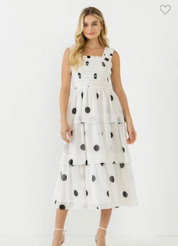 Minnie Baby Midi Dress *FINAL SALE* Boohoo midi dresses