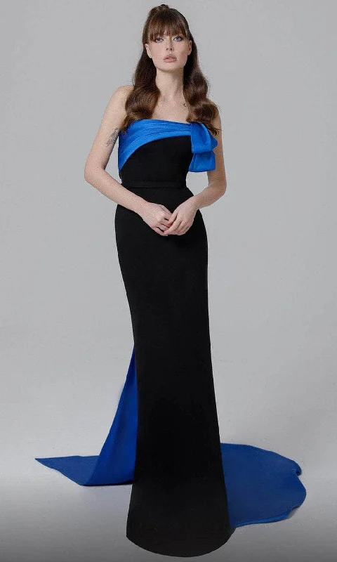 MNM Couture N0463 - Strapless Overskirt Evening Dress Luxury party dresses