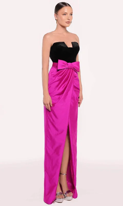 Tarik Ediz 98792 - Two-Tone Sweetheart Evening Gown Knitted party dresses