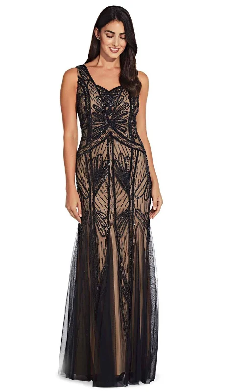 Adrianna Papell - AP1E205802SC Embellished Mermaid Gown High-end unclassified dresses