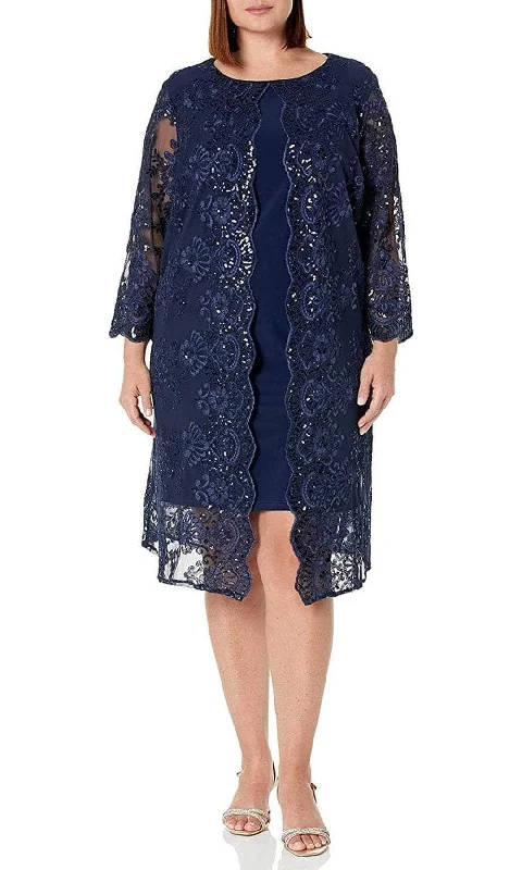 Alex Evenings 841712226 - Embroidered Jacket Dress Club unclassified dresses