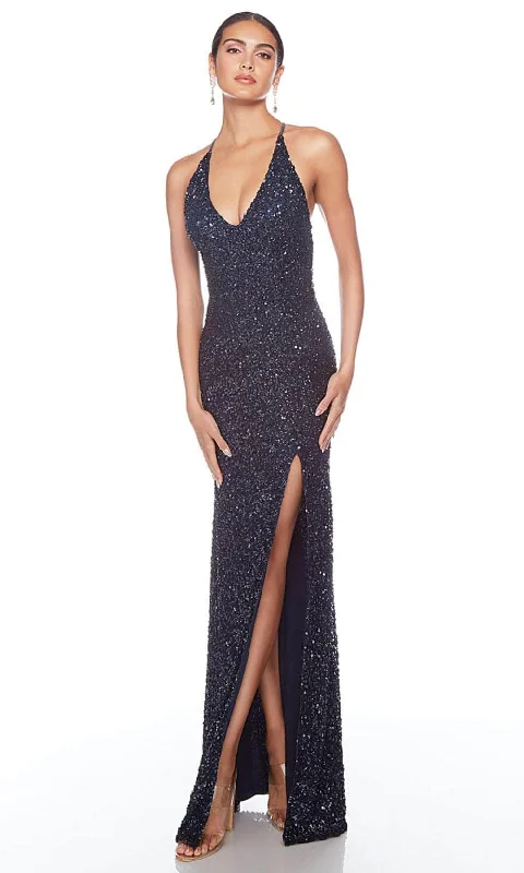 Alyce Paris 88001 - High Slit Evening Dress Sexy unclassified dresses