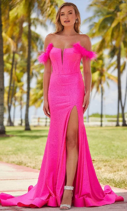 Amarra 88627 - Shimmering Jersey Gown Holiday unclassified dresses