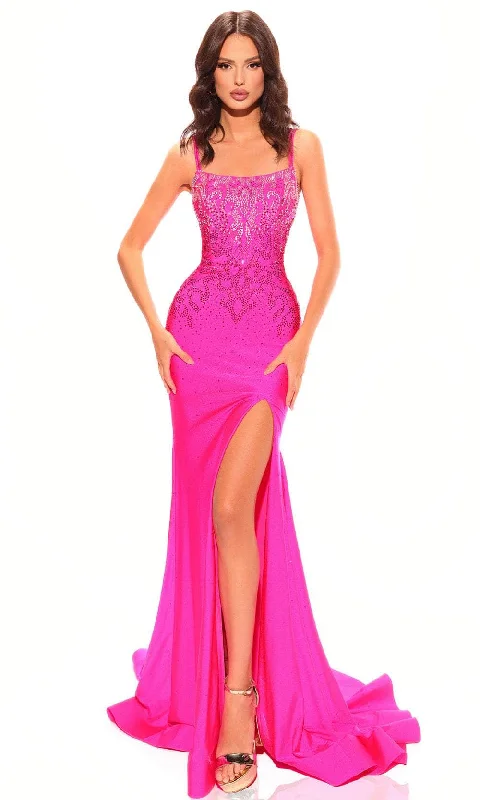 Amarra 88781 - Beaded Bodice Prom Dress Women's unclassified dresses