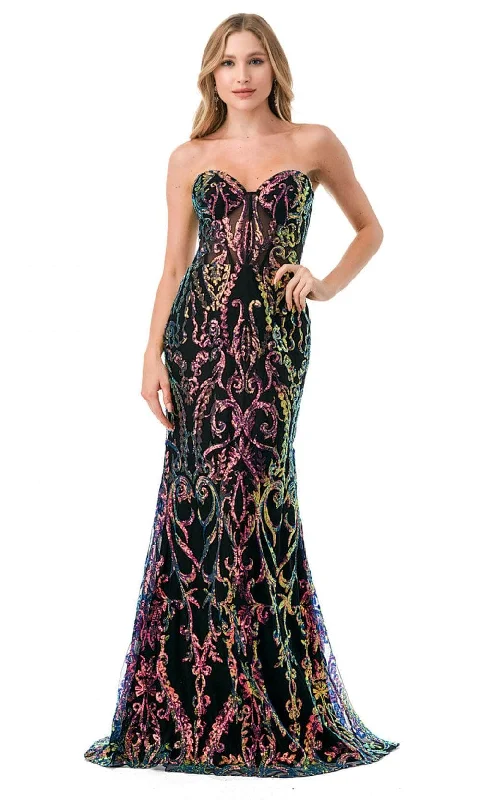 Aspeed Design L2815F - Glitter Prom Dress Unique unclassified dresses