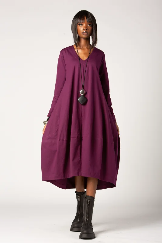 L/S Kyoto Dress in Berry Tokyo Backless unclassified dresses