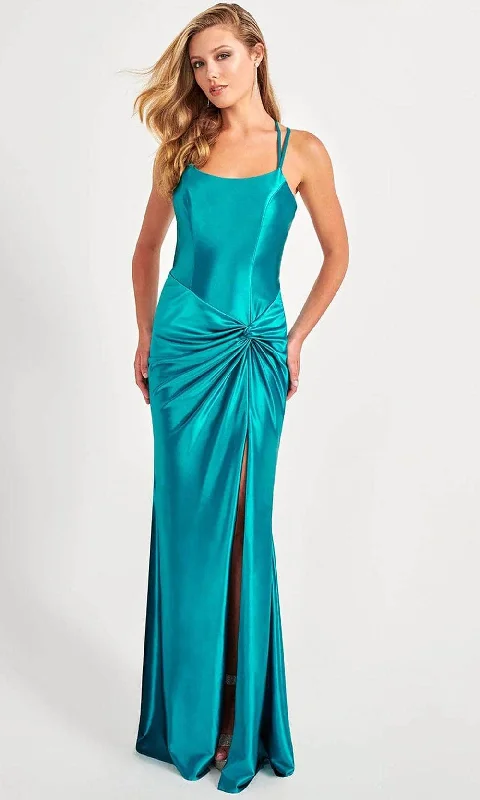 Faviana 11024 - Satin Gown Corset unclassified dresses