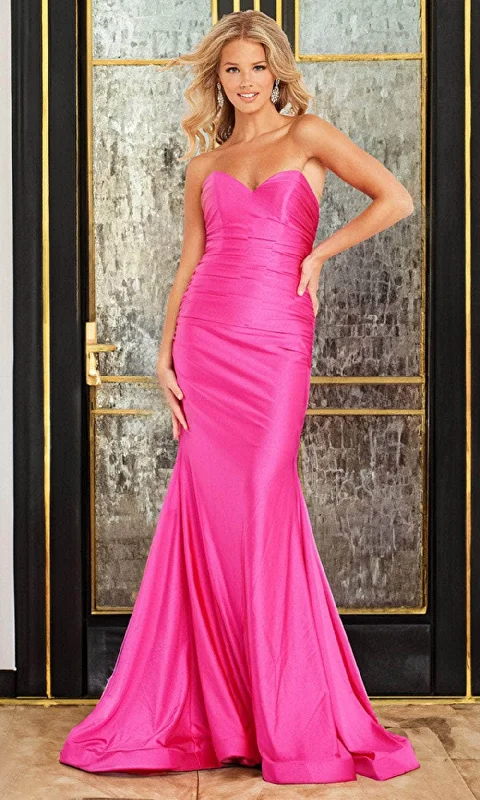 JVN by Jovani JVN37006 - Sheath Gown A-line unclassified dresses