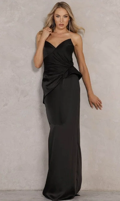 Terani Couture - Strapless Satin Sheath Prom Gown 2111P4066 Chic unclassified dresses