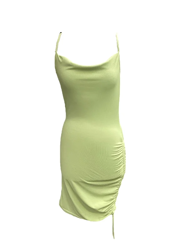 Green Dress Casual Short Romwe, Size S High-waist Skirt Trend