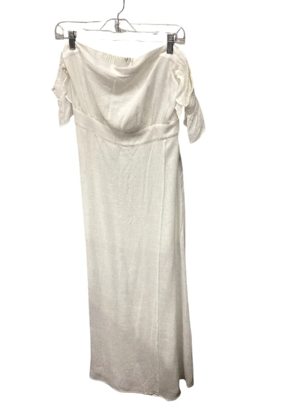 Dress Casual Maxi By Cotton Candy In Ivory, Size: S Maxi Skirt Casual