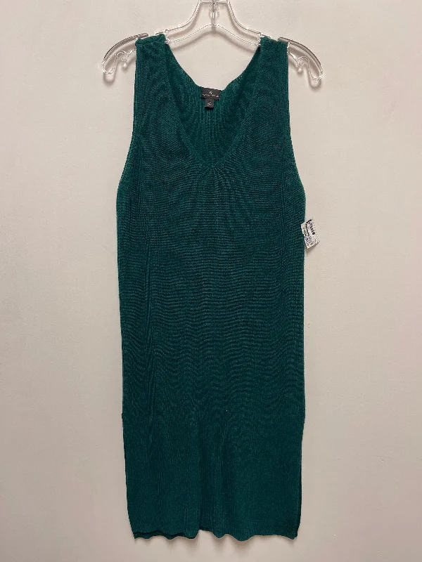 Dress Casual Midi By Worthington In Green, Size: L Ribbed Midi Skirt