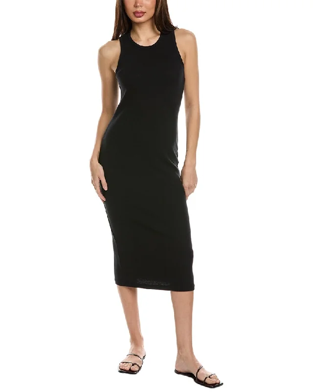 James Perse High Neck Tank Dress Tank Dress Vibe